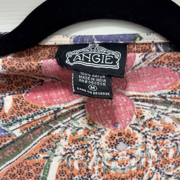 Angie Multicolor Floral Cardigan - Picture 2 of 3